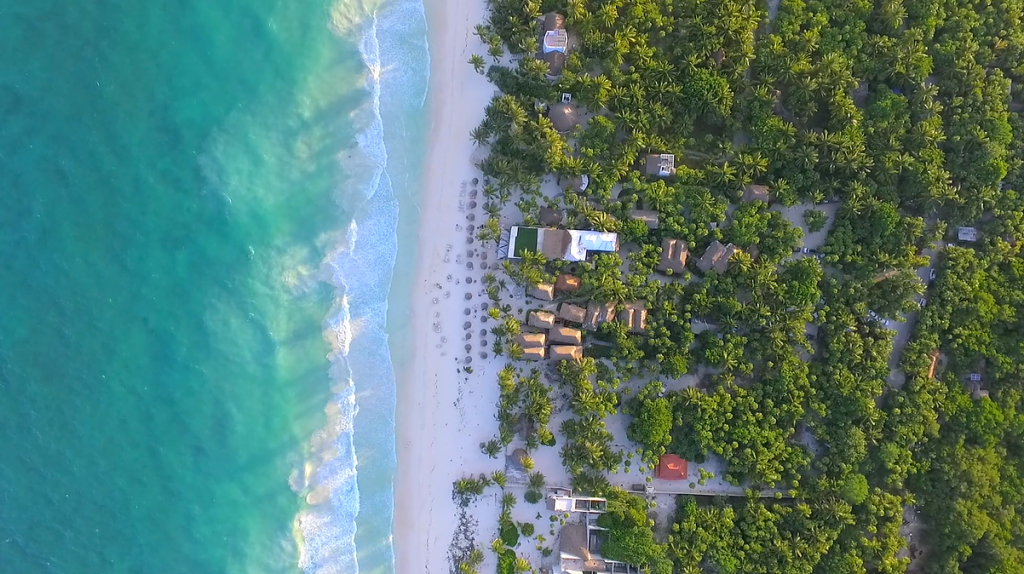 Tulum beach, tulum jungle, Sian Ka'an Los Amigos Beach, Los Amigos Tulum