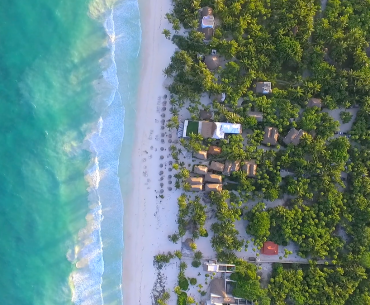 Tulum beach, tulum jungle, Sian Ka'an Los Amigos Beach, Los Amigos Tulum