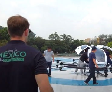 Muy pronto podrás visitar Tulum, ¡a bordo de un dron! dron de pasajeros tulum
